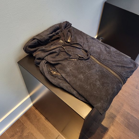 11 by Boris Bidjan Saberi men's drawstring hoodie with zipper pockets and hood - Picture 2 of 6